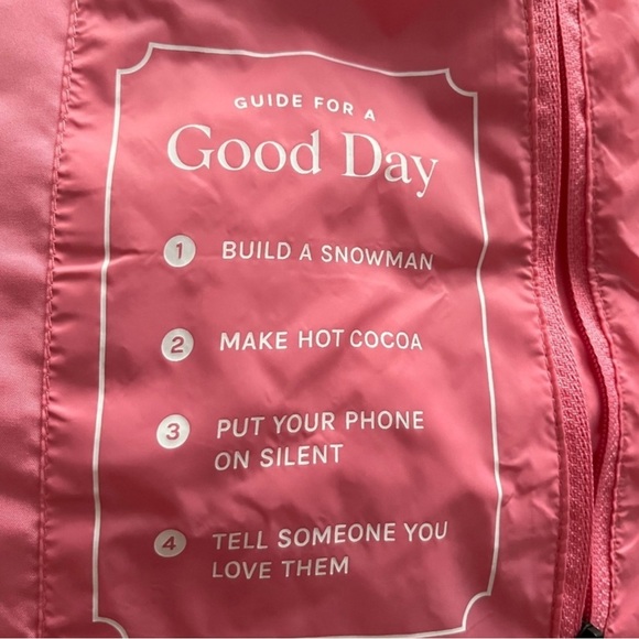 Jilly Box Pink Noize Avalon  Puffer Jacket. Size Medium- Brand New Never Worn - Picture 4 of 5